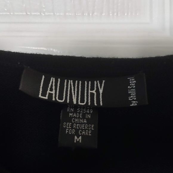 Like New Laundry by Shelli Segal Wool Beaded Tank/Camisole Top - Picture 5 of 6